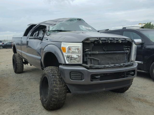 1FT7W2BT2BEA12494 - 2011 FORD F250 SUPER GRAY photo 1