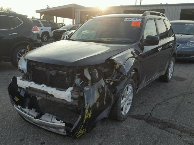 JF2SH6CC4AH766716 - 2010 SUBARU FORESTER 2 BLACK photo 2