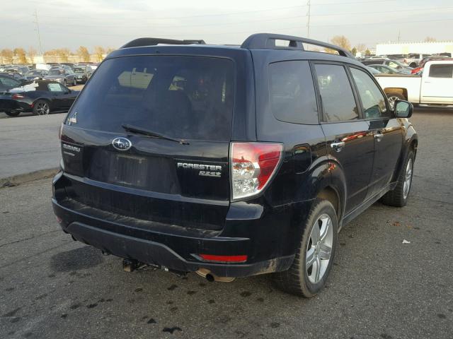 JF2SH6CC4AH766716 - 2010 SUBARU FORESTER 2 BLACK photo 4