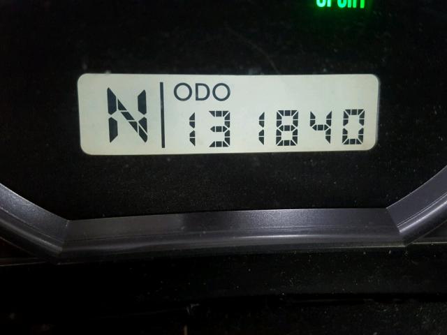 JF2SH6CC4AH766716 - 2010 SUBARU FORESTER 2 BLACK photo 8