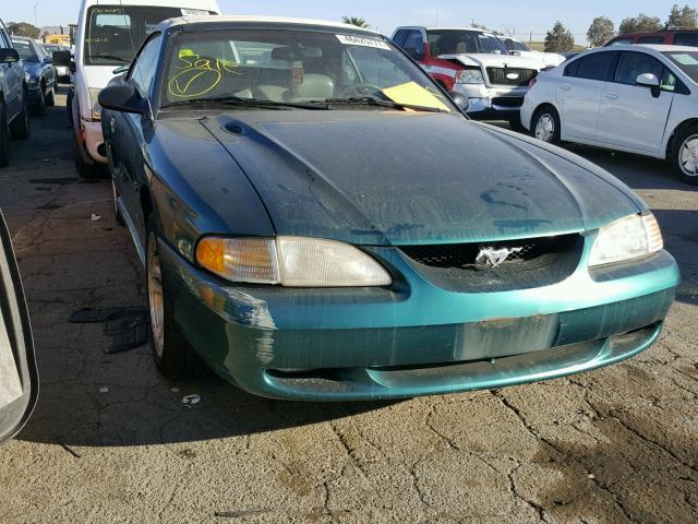 1FALP45XXTF232229 - 1996 FORD MUSTANG GT GREEN photo 1