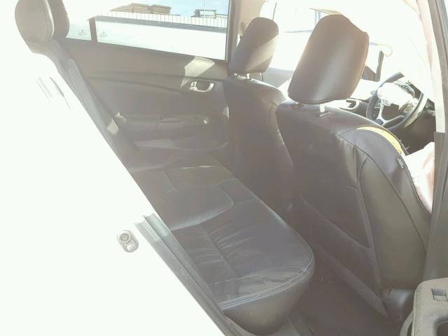 19XFB2F94FE051443 - 2015 HONDA CIVIC EXL 白色 照片 6