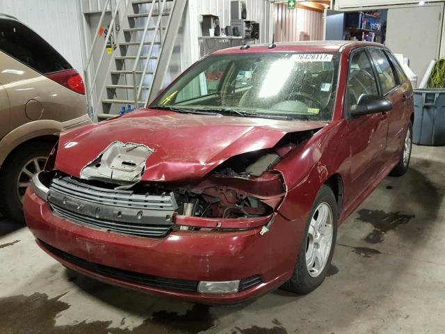 1G1ZU64875F142552 - 2005 CHEVROLET MALIBU MAX 栗色 照片 2