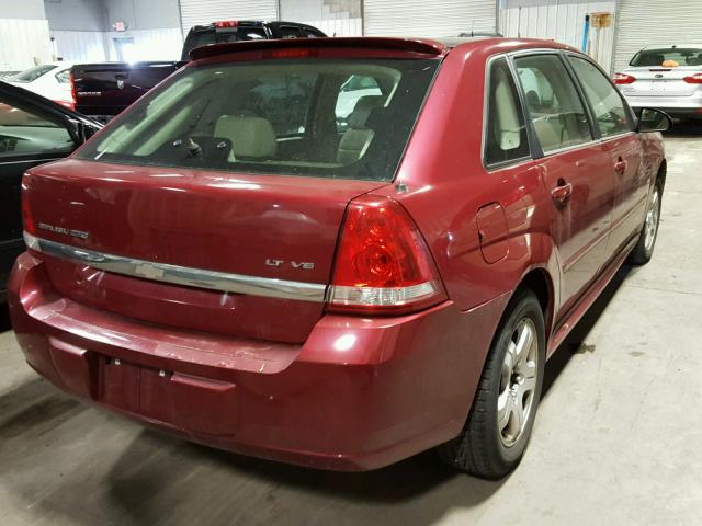 1G1ZU64875F142552 - 2005 CHEVROLET MALIBU MAX 栗色 照片 4