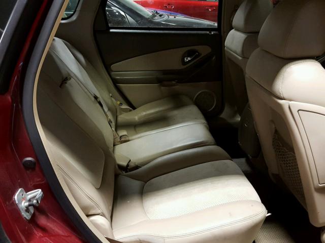 1G1ZU64875F142552 - 2005 CHEVROLET MALIBU MAX 栗色 照片 6