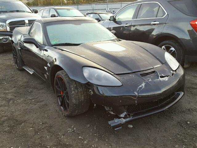 1G1YN2DT4C5800224 - 2012 CHEVROLET CORVETTE GRAY photo 1