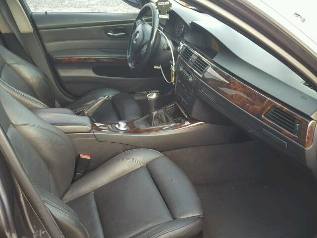 WBAVD33586KL51543 - 2006 BMW 330 XI CHARCOAL photo 5