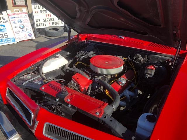 2Z17M3W116462 - 1973 PONTIAC VENTURA RED photo 6