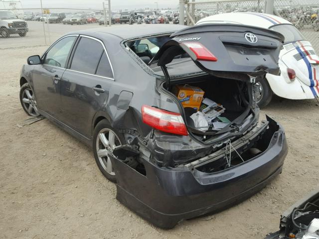 4T1BK46KX9U590454 - 2009 TOYOTA CAMRY SE CHARCOAL photo 3