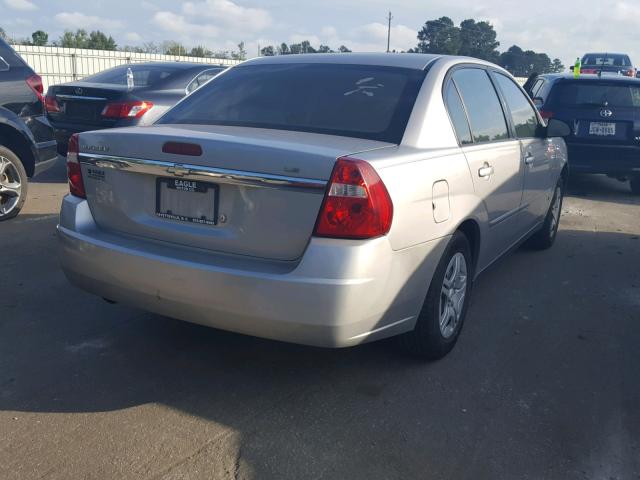 1G1ZS58FX7F274829 - 2007 CHEVROLET MALIBU LS Gümüş foto 4