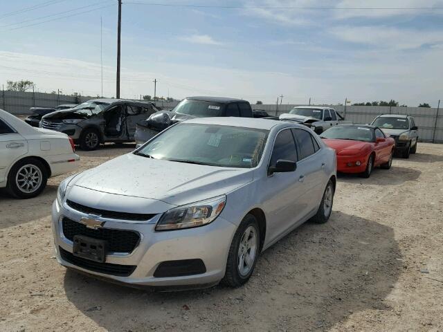 1G11B5SLXFF153034 - 2015 CHEVROLET MALIBU LS SILVER photo 2