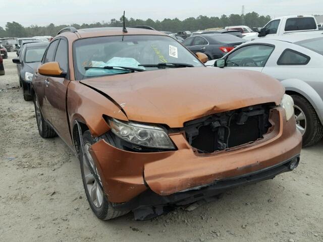 JNRAS08U83X102972 - 2003 INFINITI FX35 ORANGE photo 1