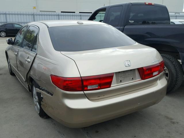 1HGCM66525A002813 - 2005 HONDA ACCORD EX GOLD photo 3