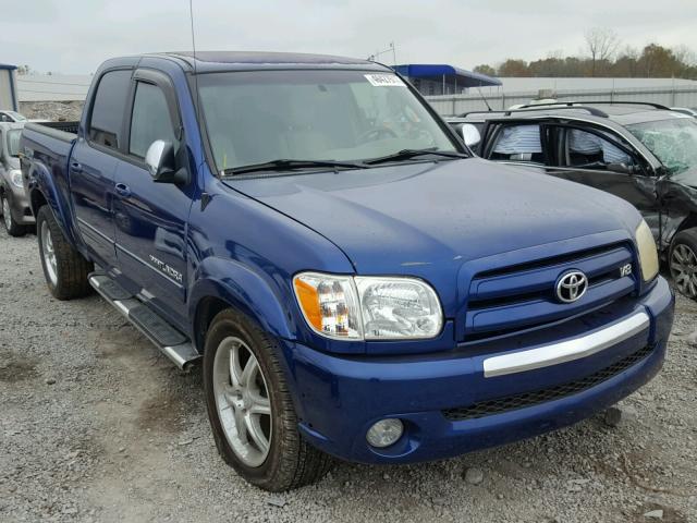 5TBET34176S507476 - 2006 TOYOTA TUNDRA BLUE photo 1