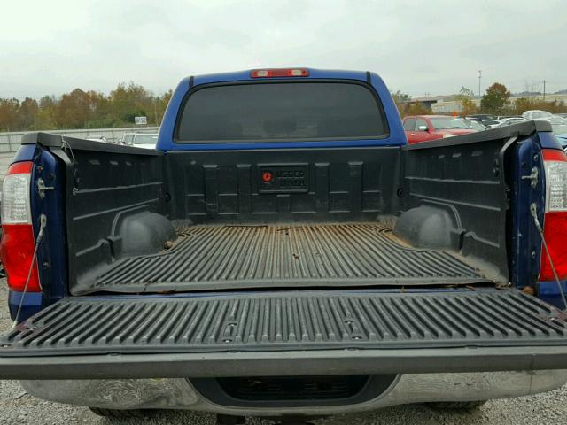 5TBET34176S507476 - 2006 TOYOTA TUNDRA BLUE photo 6