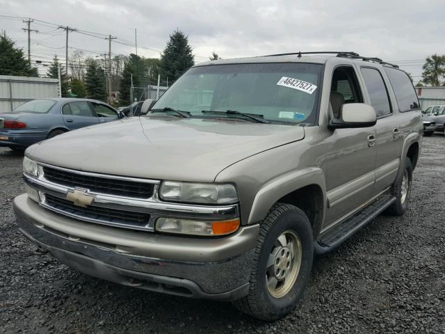 1GNFK16Z52J125600 - 2002 CHEVROLET SUBURBAN K GOLD photo 2