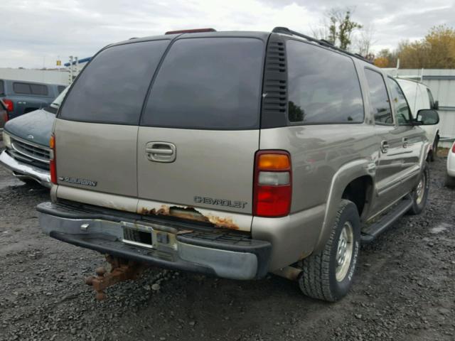 1GNFK16Z52J125600 - 2002 CHEVROLET SUBURBAN K GOLD photo 4