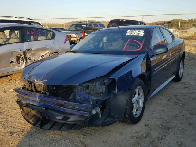 2G2WS522751336387 - 2005 PONTIAC GRAND PRIX BLUE photo 2