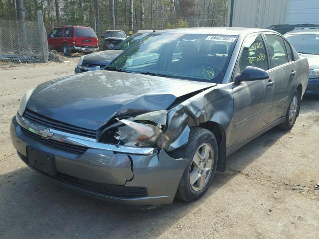 1G1ZT54845F209511 - 2005 CHEVROLET MALIBU LS SILVER photo 2