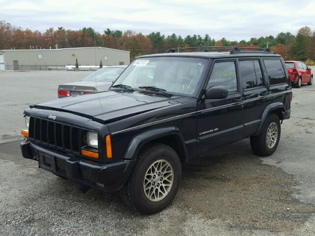 1J4FF78S6XL659601 - 1999 JEEP CHEROKEE L BLACK photo 2