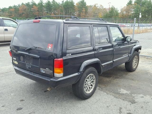 1J4FF78S6XL659601 - 1999 JEEP CHEROKEE L BLACK photo 4