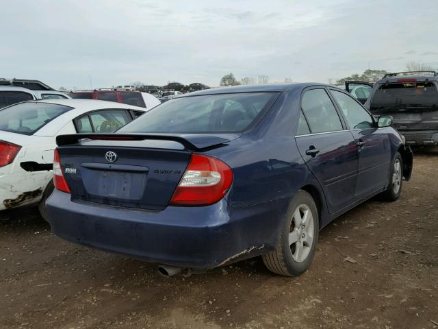 4T1BE32K54U373099 - 2004 TOYOTA CAMRY LE 蓝色 照片 4