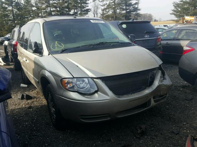 2A4GP54L46R887753 - 2006 CHRYSLER TOWN & COU BEIGE photo 1