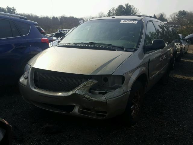 2A4GP54L46R887753 - 2006 CHRYSLER TOWN & COU BEIGE photo 2