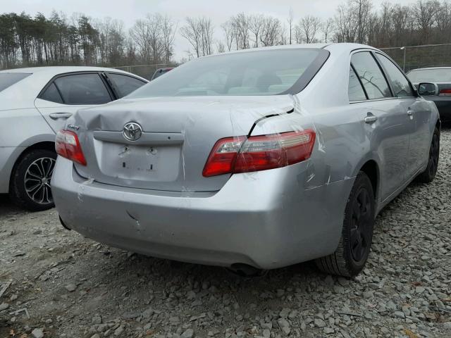 4T1BE46K67U144046 - 2007 TOYOTA CAMRY NEW SILVER photo 4
