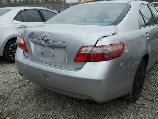 4T1BE46K67U144046 - 2007 TOYOTA CAMRY NEW SILVER photo 9