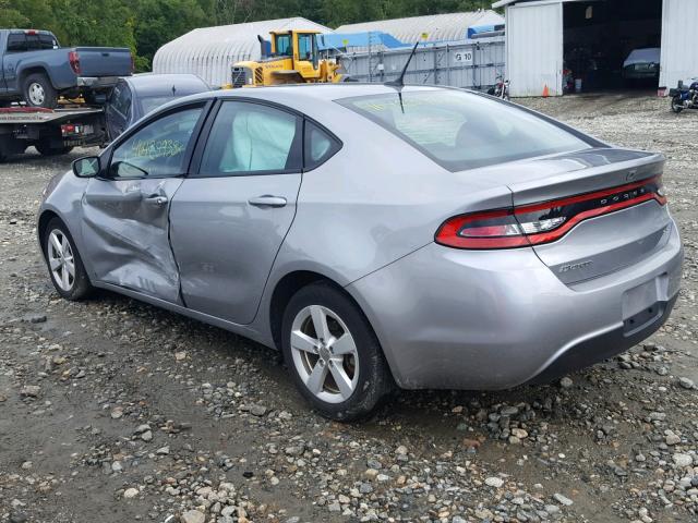 1C3CDFBB3GD755170 - 2016 DODGE DART SXT SILVER photo 3