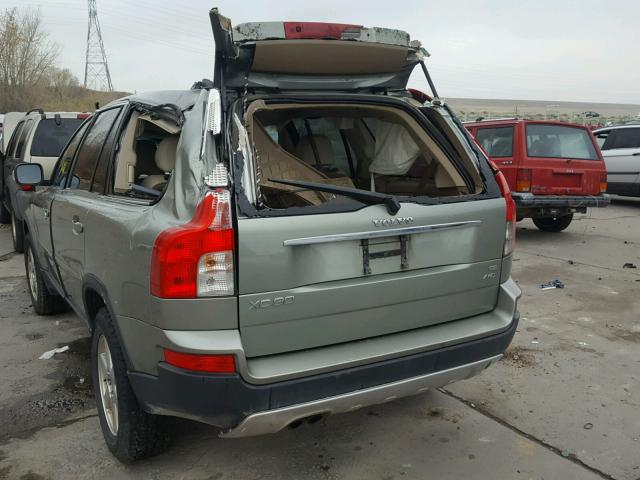 YV4CZ982671365149 - 2007 VOLVO XC90 3.2 GRAY photo 3