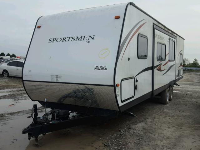 4EZTU2924E5020441 - 2014 CABIN TRAILER SPORTSMEN WHITE photo 3