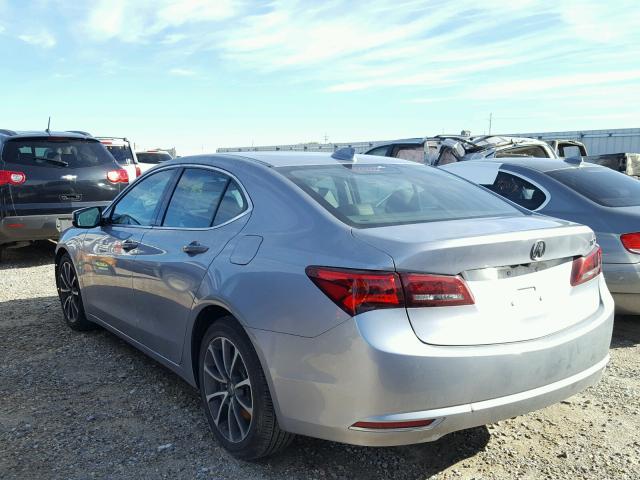 19UUB2F36GA001863 - 2016 ACURA TLX SILVER photo 3