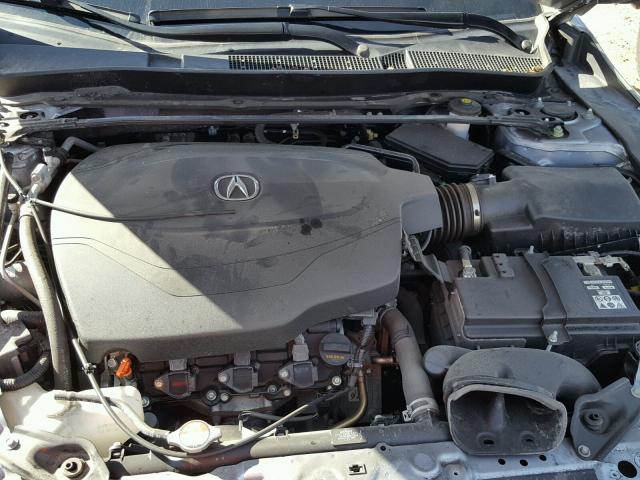 19UUB2F36GA001863 - 2016 ACURA TLX SILVER photo 7