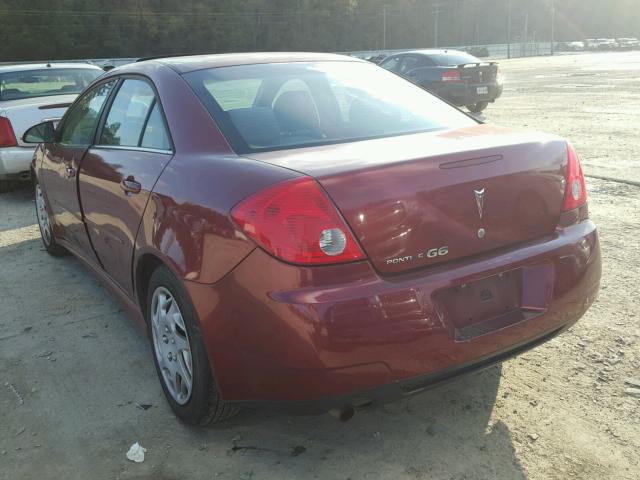 1G2ZA5EB0A4162768 - 2010 PONTIAC G6 MAROON photo 3