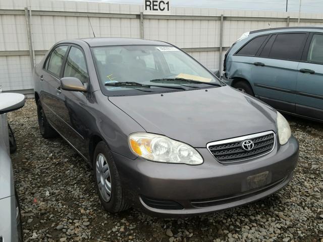 1NXBR32E17Z795289 - 2007 TOYOTA COROLLA CE GRAY photo 1