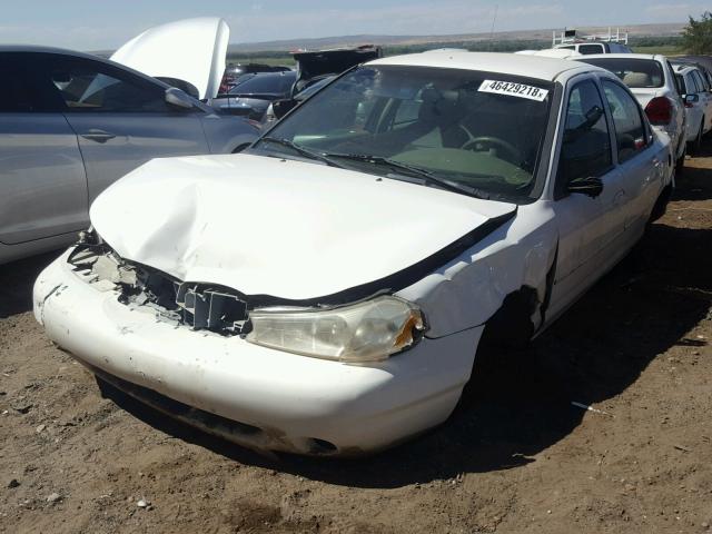 1FAFP66Z3YK140967 - 2000 FORD CONTOUR SE WHITE photo 2