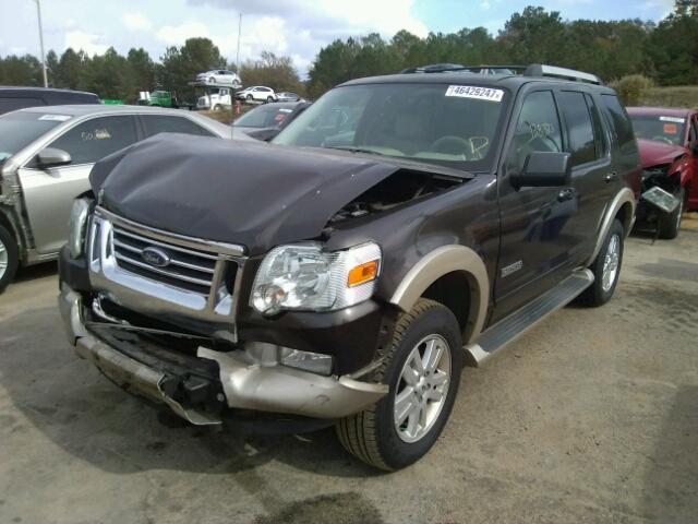 1FMEU648X6UA83298 - 2006 FORD EXPLORER E GRAY photo 2