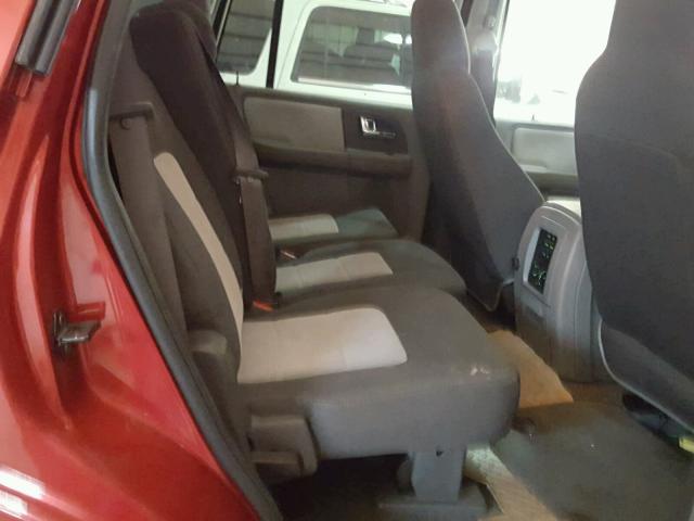 1FMPU15535LA01173 - 2005 FORD EXPEDITION RED photo 6