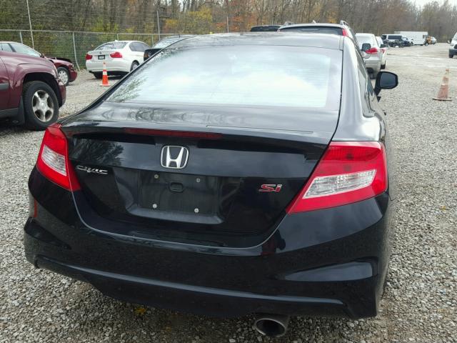 2HGFG4A58CH709767 - 2012 HONDA CIVIC SI BLACK photo 10