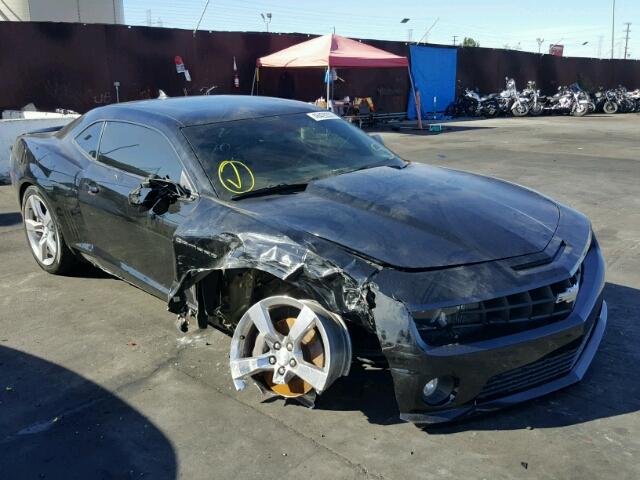 2G1FK1EJ2A9112634 - 2010 CHEVROLET CAMARO SS Negro foto 1