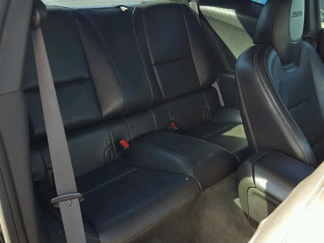 2G1FK1EJ2A9112634 - 2010 CHEVROLET CAMARO SS Negro foto 6