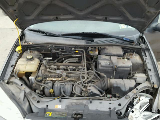 1FAFP31N06W234507 - 2006 FORD FOCUS ZX3 GRAY photo 7