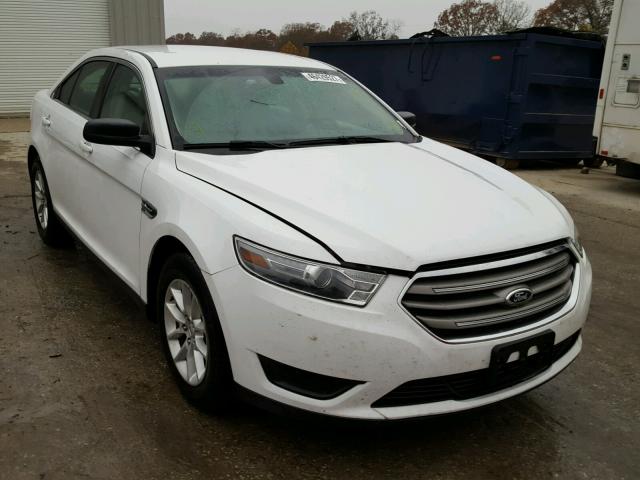 1FAHP2D88DG128421 - 2013 FORD TAURUS SE WHITE photo 1