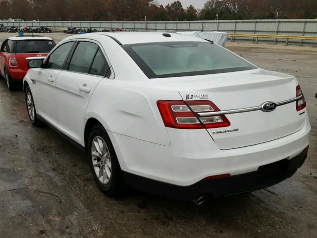 1FAHP2D88DG128421 - 2013 FORD TAURUS SE WHITE photo 3