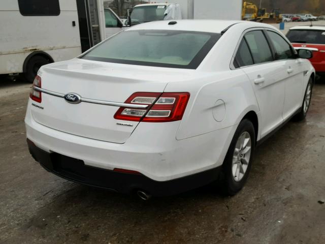 1FAHP2D88DG128421 - 2013 FORD TAURUS SE WHITE photo 4