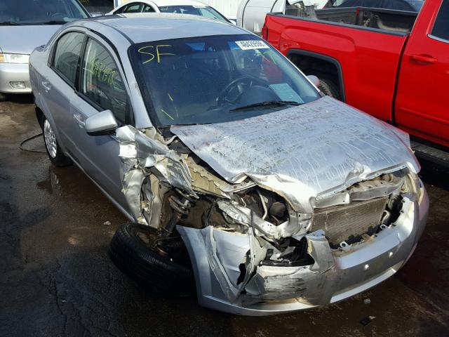 KL1TD56617B160680 - 2007 CHEVROLET AVEO BASE Gümüş foto 1