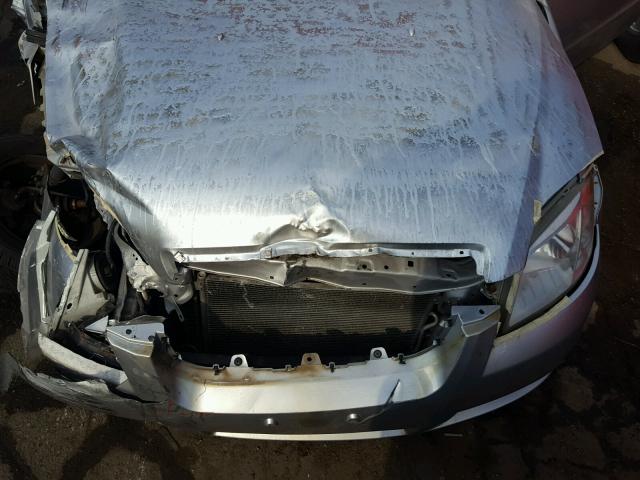 KL1TD56617B160680 - 2007 CHEVROLET AVEO BASE Gümüş foto 7