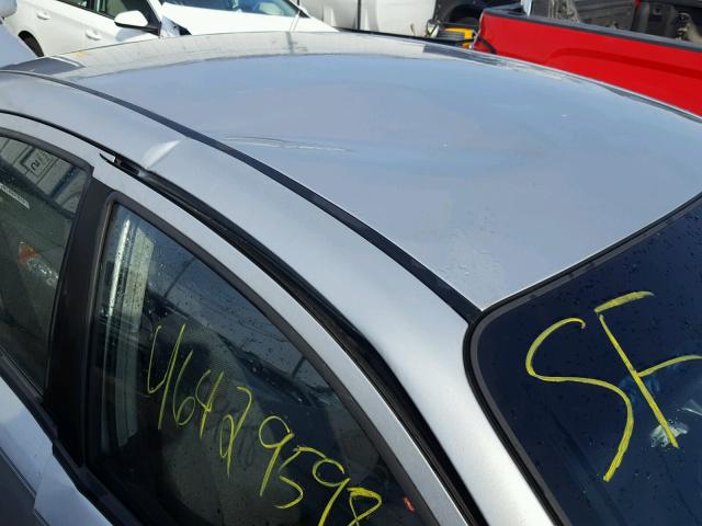 KL1TD56617B160680 - 2007 CHEVROLET AVEO BASE Gümüş foto 9